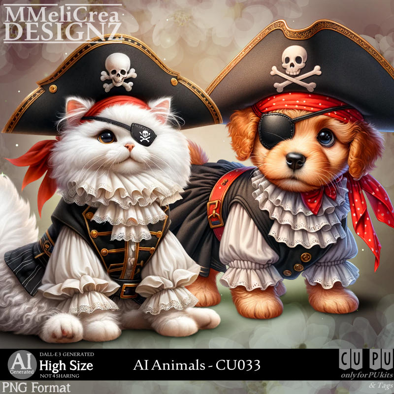 (image for) AI - ANIMALS CU033 (CU4PU/PNG)